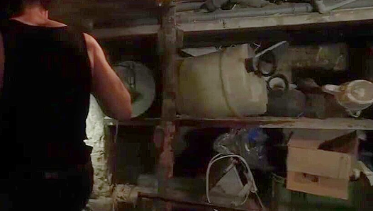 Eric Spector Pounds Hard in Creepy Basement Heat - Gay Porn USA