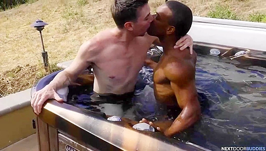 Passionate Interracial Heat - Adrian Hart & Jack Hunter’s Nextdoor Buddy Action