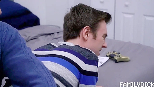 Stepdad Sherman Maus Puts Lucas Ryder in His Place with Some HardDick Wisdom