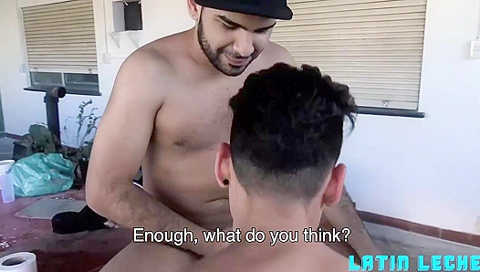 Latin Leche - Hot Latino Guys Fucking Wild in Amateur Group Sex Vid