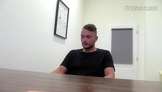 Dirty Scout Gets Facialized by Uncut Cock