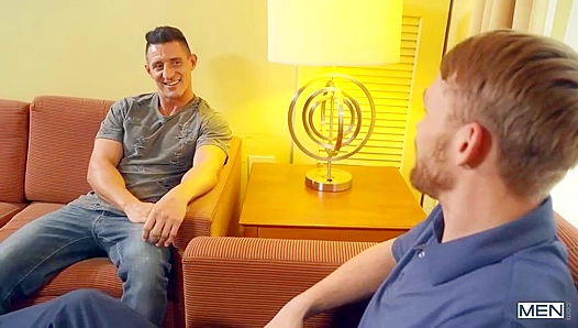 Jax Thirio & Calhoun Sawyer - Bareback Drilling My Tight Hole