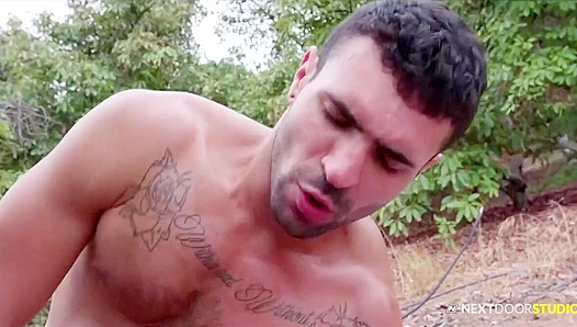 Ian Greene Sneaks Over to Ride Donte's Thick Cock - Nextdoor Originals