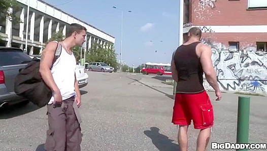 Tomas Friedel and Eric Smith Get Wild - Euro Hotties Fuck in Public