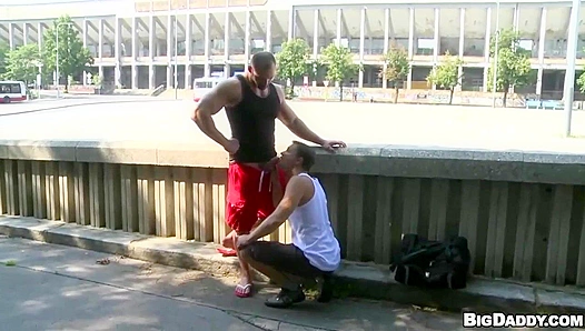 Tomas Friedel and Eric Smith Get Wild - Euro Hotties Fuck in Public