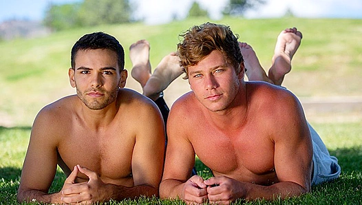 Corbin Fisher Fucks Hot Bottom in Standing Doggy Style