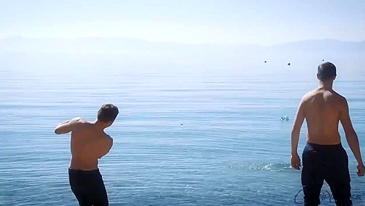 Outdoors Fun, Indoors Passion - Gay Lovers Frolic & Fuck with Corbin Fisher