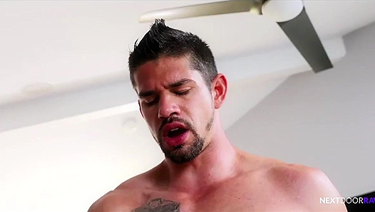 Hairy Ass Gets Gaped - Jason Richards & Nathan Styles