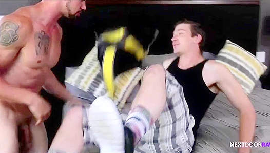 Hairy Ass Gets Gaped - Jason Richards & Nathan Styles