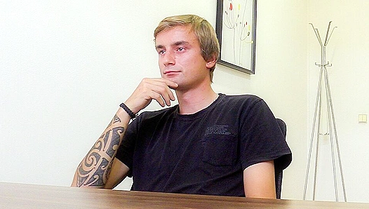 Reverse Cowgirl Fun: Playful Gay Dick Riding