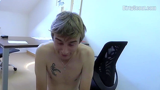 Reverse Cowgirl Fun: Playful Gay Dick Riding