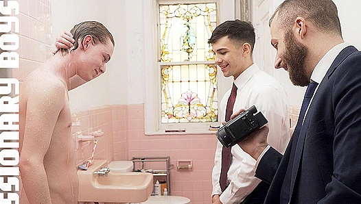 Missionary Boys - Elders Packer and Rim Bang in the Bathroom