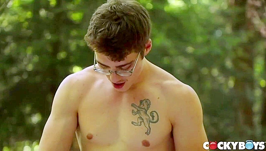 Blake Mitchell & Nico Leon Get Wild - Hard DickFuck in the Woods