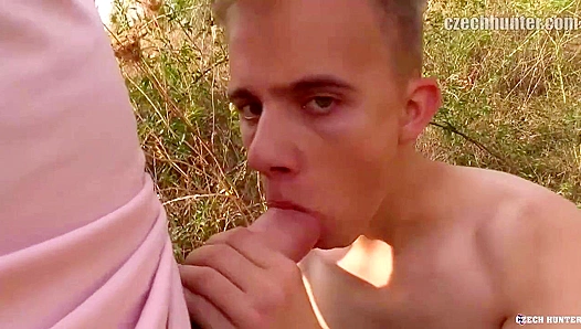 Hairy-Legged Twink Gets Pounded by XXX Gay