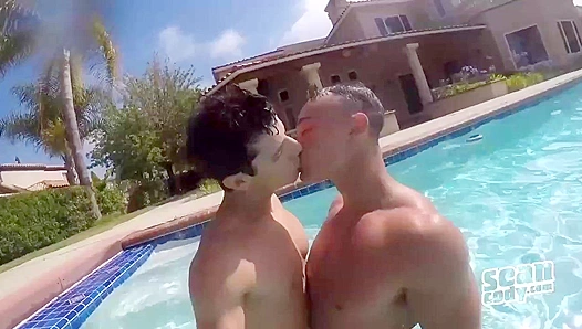 Sean Cody's Hottest Hands-Free Gay Cumshot Compilation