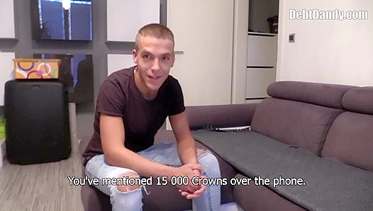 Debt Dandy - Broke Teen Cums Hard with Cock in Ass