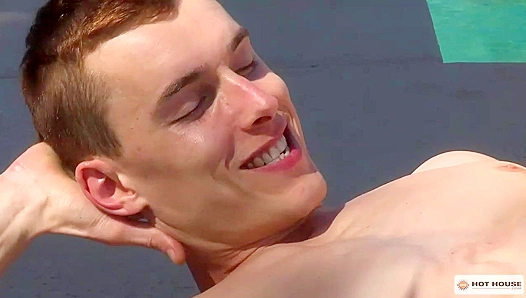 JJ Knight & Hoss Kado - Outdoor Rimming to Indoor Anal Heat