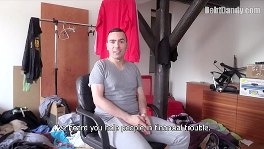 Thick Stud Gets Raw Anal Then Takes a Facial - Debt Dandy