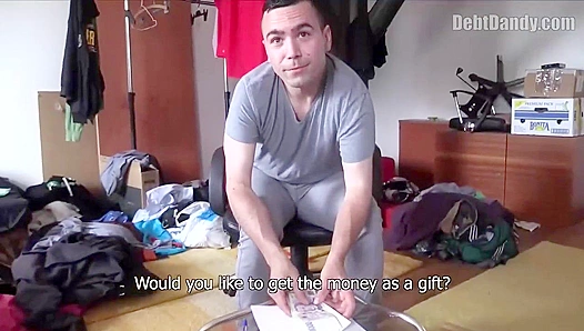 Thick Stud Gets Raw Anal Then Takes a Facial - Debt Dandy