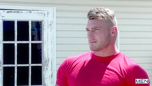 William Seed & Darcy Oak Take Turns Drilling Jeremy's Poolside Hole