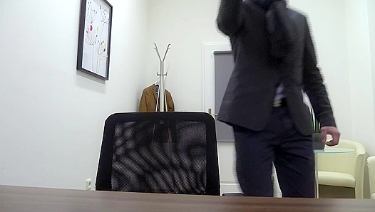 Blonde in Bowtie Fucks Doggy Style - Dirty Scout Seduction