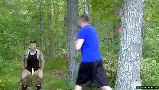 Hot German Stud Hans Berlin Pounds Jessie Lee in Intense Gay Sex Session