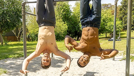 Landon's Massive BBC Stretches Cole's Tight Hole - Sean Cody