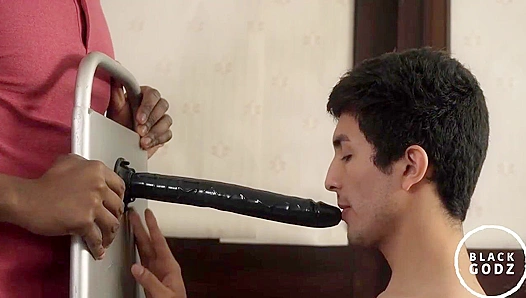 Exotic Twink Inaki Bottoms for BBC God Lawrence Portland - Black Dick Mastery