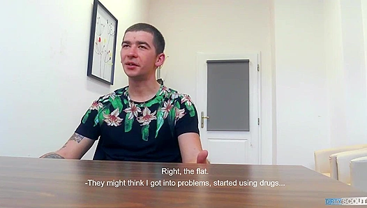 Strange Bottom Crams Cum After Brutal Anal -Dirty Scout