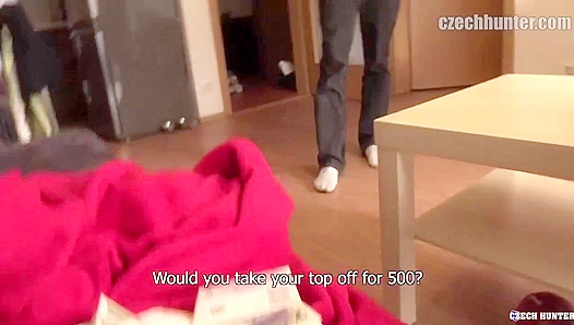 Shy Czech Hottie Gets Fucked Hard for Cash - XXX Gay