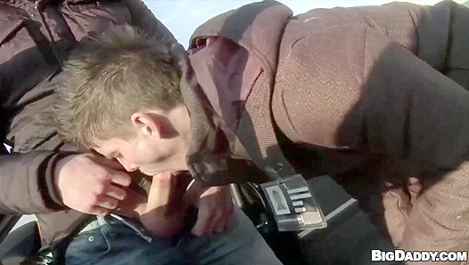 Paul Fresh Takes It Hard in the Public Toilet - Out In Public