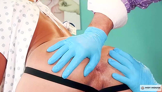 Daddy Doctor Ryan Rose Pounds Beaux Banks' Black Ass - Steamy Home Encounter