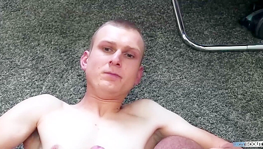Skinny Boy Begging for Hot Cum After Intense POV Anal -Dirty Scout