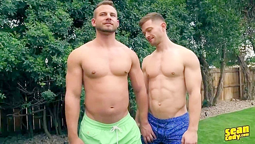 Muscle Men Wrestle - Deacon & Josh's Rough Gay Sex - Sean Cody