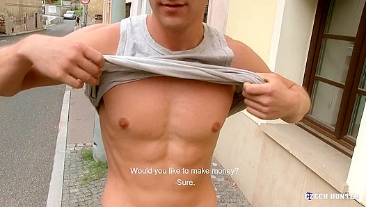 Czech Frat Boy Gets Pounded In The Woods - XXX Gay