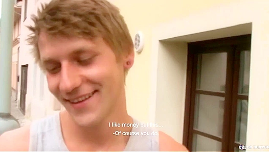 Czech Frat Boy Gets Pounded In The Woods - XXX Gay