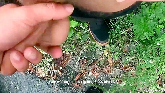 Czech Frat Boy Gets Pounded In The Woods - XXX Gay