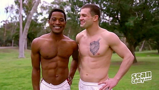 Interracial Anal Heat - Brysen & Landon's Passionate Encounter