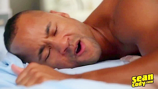 Bald White Frankie Pounds Bald Black Chris Hard - Sean Cody