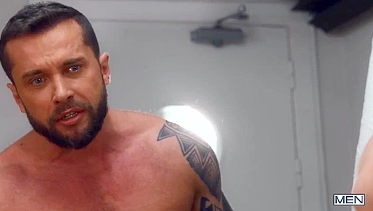 Pierce Paris Drills Lukas Daken's Hole in the Locker Room