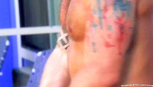 Rikk York and Riley Mitchell Get Wild - Public Sex at Raging Stallion