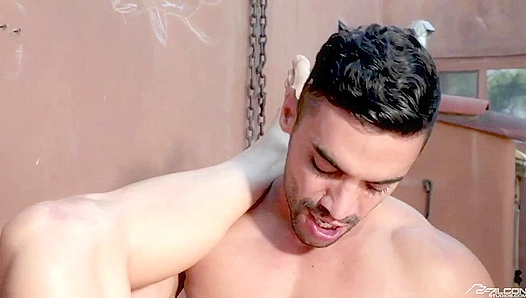 Arad Winwin Takes It Hard Outdoors with Skyy Knox - Falcon Studios