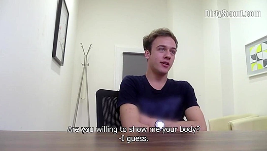 Playful Twink Begs for Facial After Raw Bareback Anal - Dirty Scout