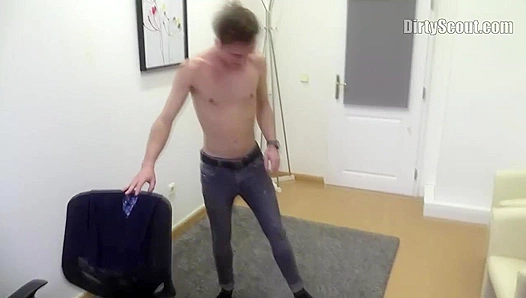 Playful Twink Begs for Facial After Raw Bareback Anal - Dirty Scout