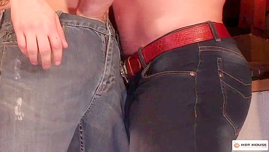 Horny Handyman Derek Gets Barebacked by Stud RomanTodd - Hot House Action