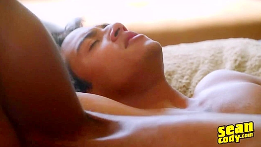 Randy's White Domination - Frizzy-Haired Ebony Twink Shane Submits