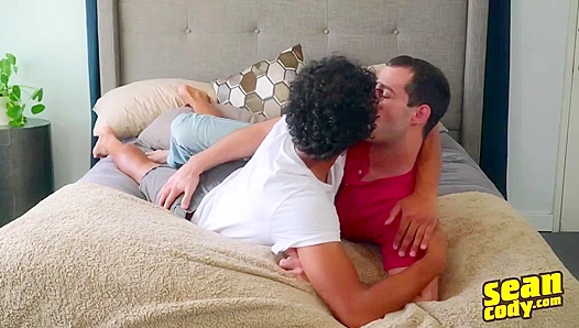 Randy's White Domination - Frizzy-Haired Ebony Twink Shane Submits