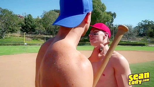 Deacon and Riley Score Big - Post-Game CockFuck - Sean Cody