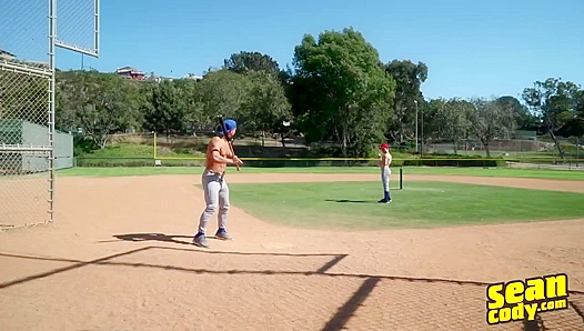 Deacon and Riley Score Big - Post-Game CockFuck - Sean Cody