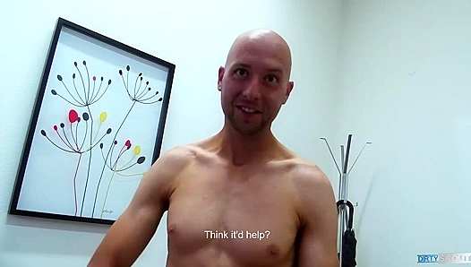 Hot Bald Twink Gets Fucked Hard at His Casting Audition - Dirty Scout